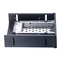 Unestech 2.5 "SATA aluminium SSD/HDD Mobile Rack serveur externe et ordinateur boîtier de disque dur 5.25" taille boîtier de lecteur