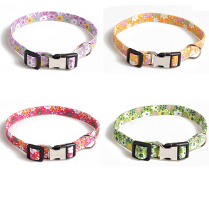 <span class=keywords><strong>Collar</strong></span> de perro de la serie floral medio metálico <span class=keywords><strong>Collar</strong></span> de perro de moda y exquisito de alta calidad - Product Image 2