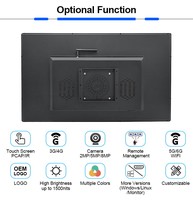 Pantalla LCD Publicitaria Colgante de 27 Pulgadas, Reproductor de Video Electrónico, Señalización Digital con CMS y Tarjeta SIM 4G