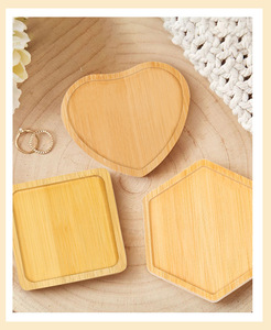 Posavasos de bambú, venta al por mayor, manteles individuales aislados de bambú y madera, alfombrilla para mesa de almuerzo anti-caliente, alfombrilla para taza de té en stock - Product Image 2