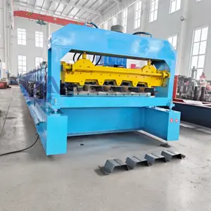 Satılık Metal çelik zemin güverte rulo şekillendirme makinesi kiremit yapma makinesi