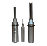 Mata Bor Router Kayu Tideway Industries 1/4 & 1/2 Inch Shank Straight End Grade 1/4 2 Flutes TCT Milling Cutter