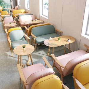 ชุดหนังสือสำหรับร้านอาหารเก้าอี้โต๊ะทำจากโลหะแบบโมเดิร์นทำจากไม้จริงแบบออกแบบได้ตามต้องการ - Product Image 2