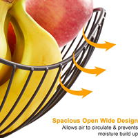 Paniers de fruits et légumes en forme de pomme unique