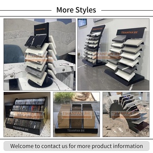 Luxequartzpro màu thạch anh Countertop Đá Bàn hiển thị giá <span class=keywords><strong>Pegboard</strong></span> đứng thạch anh hiển thị đứng - Product Image 4