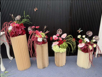 Tren Pernikahan Terbaru 2026: Rangkaian Bunga Burgundy, Bunga Anthurium Hijau Burgundy Buatan, dan Hydrangea sebagai Centerpiece untuk Pesta