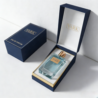 Flacon de parfum vide de luxe recyclé imprimé sur mesure en usine 30ml 50ml 100ml Flacon de parfum avec emballage boîte