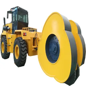 Traktörler için darbe silindir sıkıştırıcı 6830 endüstriyel kompaktör makinesi 6830 16 ton hidrolik titreşimli yol silindiri fiyat