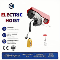 Pengangkat Listrik Otomatis Tanpa Kabel 110V 220V Perakitan Cepat 800kg untuk Pabrik, Konstruksi, dan Bengkel