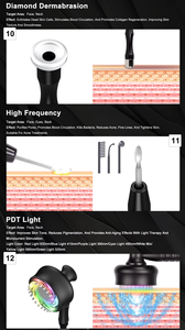 Machine <span class=keywords><strong>de</strong></span> soin du visage professionnelle verticale <span class=keywords><strong>de</strong></span> haute qualité 14 en 1, hydradermabrasion, nettoyage facial, pulvérisation d'oxygène, soin <span class=keywords><strong>de</strong></span> la peau, rajeunissement - Product Image 4