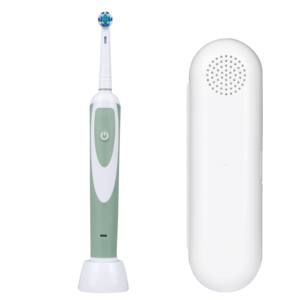 Sbiancamento denti <span class=keywords><strong>B</strong></span> orale adulto spazzolino elettrico rotante IPX7 impermeabile <span class=keywords><strong>ricarica</strong></span> Wireless con custodia da viaggio - Product Image 3