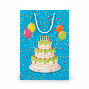 Sac cadeau pour anniversaire avec confettis 11,8' x 16,5' x 4,7' 72 pièces/boîte Favors de fête Modèle 377998 - Product Image 2