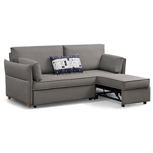 <span class=keywords><strong>Lit</strong></span> <span class=keywords><strong>double</strong></span> en tissu Offre Spéciale Canapé-<span class=keywords><strong>lit</strong></span> moderne léger multifonctionnel rétractable - Product Image 2