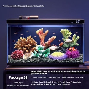 Grande Decorazione Moderna e Lussuosa per Acquario, Montagna con Pietre e Resina, Paesaggio Acquatico Artificiale per Grandi Vasche - Product Image 5