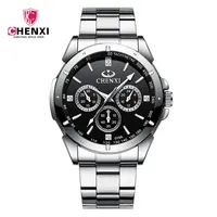 Montre de couple CHENXI 019 Top Nouveau Luxe Or Étanche Amant Horloge Bracelet En Acier Inoxydable Robe Élégante Dame Montre-Bracelet Cadeau