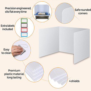 Divisor <span class=keywords><strong>de</strong></span> Privacidad para Escritorio YY-Black, Separador <span class=keywords><strong>de</strong></span> Privacidad para Oficina y Escuela, 70% <span class=keywords><strong>de</strong></span> Descuento, Panel <span class=keywords><strong>de</strong></span> Privacidad - Product Image 1