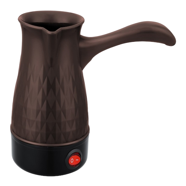 Removable-handle Turkish-style Electric Coffee Pot 0.5L Capacity 650W Power Automatic Shut-off for Boiling Brewing