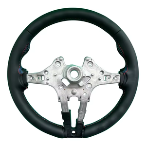 Volante de Cuero Personalizado para Automóvil <span class=keywords><strong>BMW</strong></span>, Todas las Series F10 F15 E90 M3 M5 Serie 3 Serie 5 X7 - Product Image 4