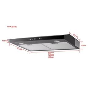 <span class=keywords><strong>Hotte</strong></span> de cuisine ultra-fine au <span class=keywords><strong>design</strong></span> <span class=keywords><strong>moderne</strong></span>, extracteur en acier inoxydable, petite <span class=keywords><strong>hotte</strong></span> de cuisson pour hôtel et maison - Product Image 2