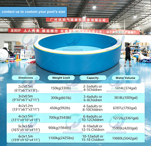 <span class=keywords><strong>Piscine</strong></span> gonflable <span class=keywords><strong>rectangulaire</strong></span> pliable en PVC à double paroi avec logo personnalisé, <span class=keywords><strong>dôme</strong></span> imperméable en tissu DWF, <span class=keywords><strong>piscine</strong></span> gonflable à structure Drop Stitch - Product Image 3