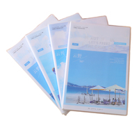 Carnet de notes DePai 76 feuilles B5 élégant et scénique à couverture EVA Premium-Finish Glue Sleeve pour conférences d'affaires