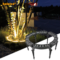 Hofoled LED électrique Spike DC 12V/24V DMX512 RGB parc jardin projecteur d'inondation paysage pôle poste noix de coco câlin arbre support lampe