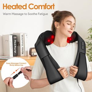 เครื่องนวดไหล่ไฟฟ้าแบบให้ความร้อนสำหรับดูแลคอและไหล่ - Product Image 5