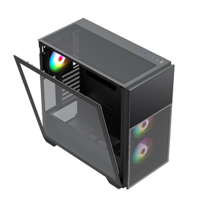 New Modern Style HD USB3.0 Gaming Pc <strong>Case</strong> Custom Logo Desktop <strong>Computer</strong> Gaming Black Atx <strong>Computer</strong> <strong>Case</strong> for Desktop - Product Image 2