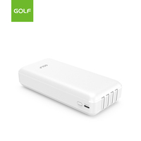 Chargeur de batterie polymère portable personnalisé PD 20W charge rapide en gros batterie externe avec câble intégré 20000mAh
