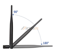 Antenne Mini Pliable de Haute Qualité 2.4/5.8/7.125 GHz Antenne Externe en Caoutchouc Wifi 6e Routeur Sans Fil Terminal Wi-fi