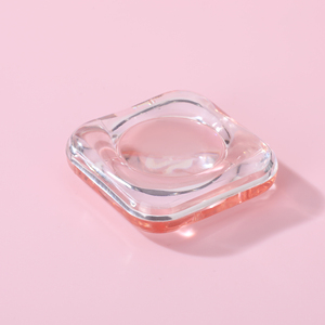 Commercio all'ingrosso di alta qualità quadrato <span class=keywords><strong>trasparente</strong></span> <span class=keywords><strong>polvere</strong></span> di plastica compatta e fard caso vuoto su misura materiale di imballaggio cosmetico - Product Image 1