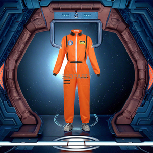 Combinaisons de Cosplay d'Astronaute Spationaute de Haute Qualité en Polyester pour Adultes, Incluant un Casque pour Halloween - Product Image 1