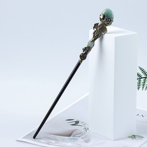 천연 자수정 마법 지팡이 마법사 공주 요정 스타일 내구성 무독성 인기 판매 홈 파티 장식 - Product Image 6