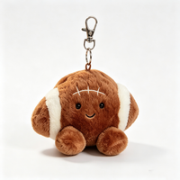 Lot de porte-clés en peluche, pendentifs animaux mignons pour sacs, breloques, cordons et cadeaux, poupées de dessin animé douces en gros
