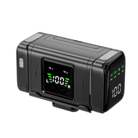 Microphone Lavalier Sans Fil Mini Anti-Bruit Magnétique 2.4G pour Enregistrement Vidéo et Podcast avec Étui de Charge