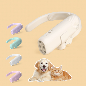 Secador de pelo de alta potencia para gatos, herramienta de cepillado sin manos, secador de pelo para mascotas, secador de pelo para baño y peluquería de perros, secador de pelo colgante para el cuello. - Product Image 3