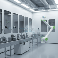 Station de peinture par pulvérisation collaborative Cobot, apprentissage VR sans programmation, robot de revêtement automatique, caméra laser 3D, moteur CGXi G4