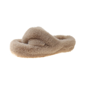 Sandalias Góticas Personalizadas al por Mayor para Mujer, Sandalias Góticas con Tiras Cruzadas y Peluche para Mujer - Product Image 5