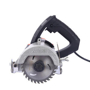 Sierra de cadena de alta potencia 220V con motor industrial sin escobillas, hoja de 12 pulgadas, 4500 RPM, herramientas para ranurar paredes y trabajar madera - Product Image 2