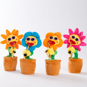 Đồ Chơi Nhồi Bông Hoa Điện Tử Phong Cách Mới Với Nhảy Múa & Âm Nhạc Để Bán - Product Image 4