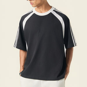 Men'<strong>s</strong> Sports Oversize Plus Size <strong>T</strong>-<strong>Shirt</strong> 260 GSM 100% Cotton Boxy <strong>T</strong> <strong>Shirt</strong> Streetwear Oversize Casual <strong>T</strong> <strong>Shirt</strong> - Product Image 1