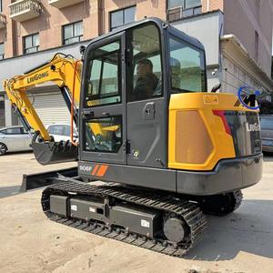 Mini-excavatrice compacte Liugong 906F de 6 tonnes, pelle hydraulique pour l'aménagement paysager - Product Image 5