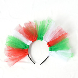 Accesorios para el Cabello para Disfraces de Carnaval, Diademas de Mardi Gras, Diademas de San Patricio, Diademas Navideñas, Diademas de Malla para el Mes del Orgullo - Product Image 2