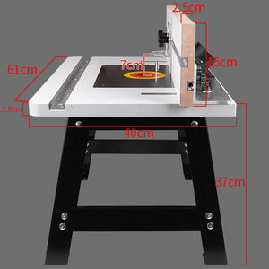 De escritorio máquina de grabado Flip Banco Hogar baquelita de Banco Placa de aleación de aluminio de madera Router <span class=keywords><strong>Mesa</strong></span> - Product Image 3