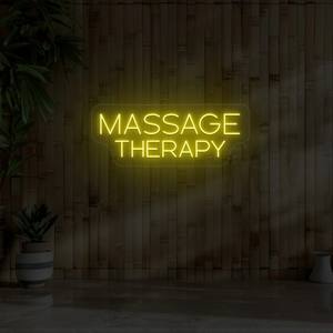 Enseigne au néon personnalisée pour salon de massage - Enseigne en acrylique LED imperméable - Fabriquée sur commande - Product Image 5