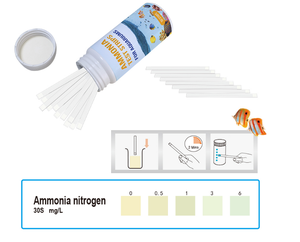 Bandelettes de <span class=keywords><strong>test</strong></span> pour l'eau d'aquarium, azote ammoniac NH3 NH4 - Product Image 6