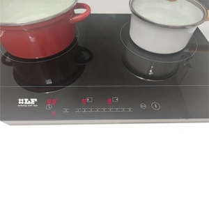 เตาแม่เหล็กไฟฟ้าแบบฝัง 2 หัวเตา 3600 วัตต์ ดีไซน์ใหม่ รับผลิตแบบ OEM - Product Image 2