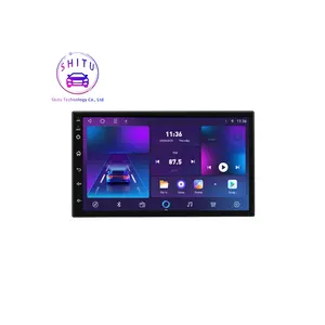 Ts18 7Inch Android Hệ Thống Lớn Màn Hình Răng Máy Nghe Nhạc Xe Đa Phương Tiện MP5 Đài Phát Thanh Bluetooth GPS Navigator Đài Phát Thanh Xe Video Stereo