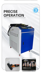 Saldatura <span class=keywords><strong>Laser</strong></span> In fibra di alta qualità 4 In 1 2000w 3000w saldatrice <span class=keywords><strong>Laser</strong></span> con buon prezzo - Product Image 2