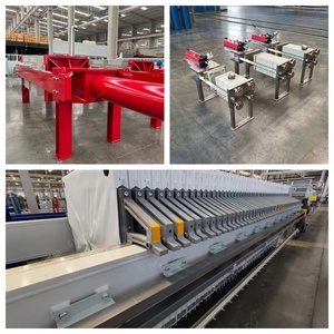 Automatische Fest-Flüssig-Trenn maschine Öl Wein Ton Farbstoffe Gülle Filter presse Preis - Product Image 6